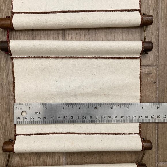 Chinese Calligraphy Wall Hanging- Triptych - Picture 4 of 5